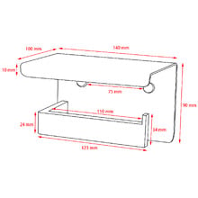 Chrome Ottimo Stainless Steel Toilet Paper Holder